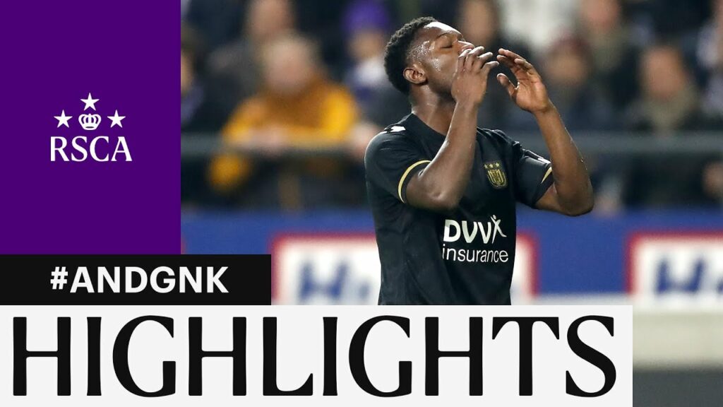 HIGHLIGHTS: RSC Anderlecht - KRC Genk | 2022-2023