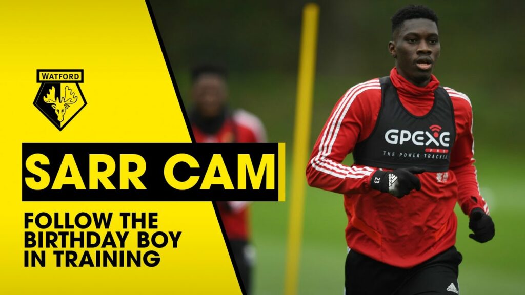 ISMAÏLA SARR IN TRAINING | PREMIER LEAGUE PLAYER CAM