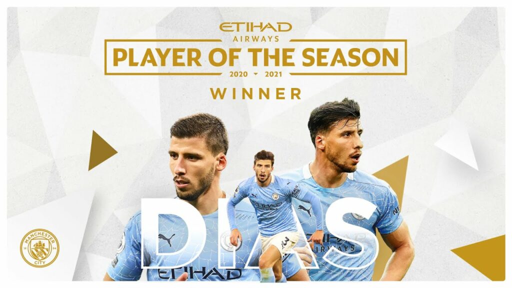 ETIHAD PLAYER OF THE SEASON WINNER | RUBEN DIAS!