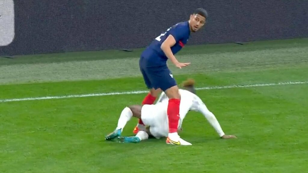 William Saliba Debut For France vs Ivory Coast