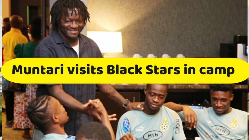 Sulley Muntari visits Black Stars in camp ahead of Portugal game at 2022 World Cup
