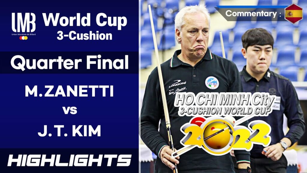 Quarter Final - 마르코 자네티 Marco ZANETTI vs 김준태 KIM Jun Tae. H/L