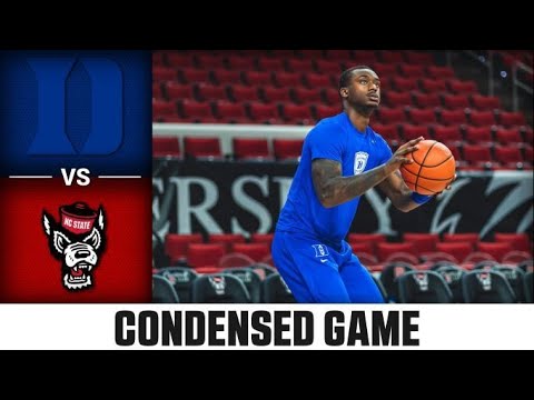 Duke vs. NC State Condensed Game | 2022-23 ACC Men’s Basketball
