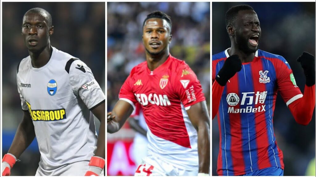 KEITA DIAO BALDE, ALFRED GOMIS, DANS LE VISEUR DE STADE RENNES SHEIKHOU KOUYATÉ, THIAGO