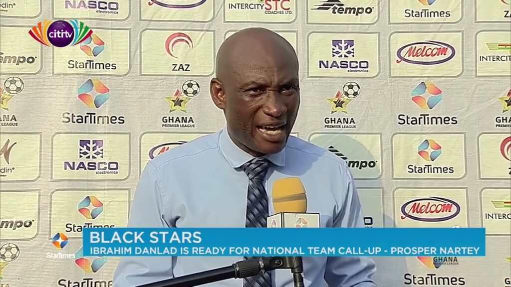 Ibrahim Danlad ready for Black Stars - Asante Kotoko head coach