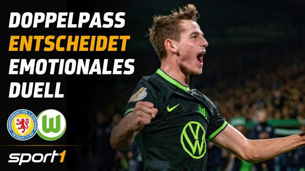 Eintracht Braunschweig - VfL Wolfsburg | DFB-Pokal 2. Runde Tore und Highlights | SPORT1