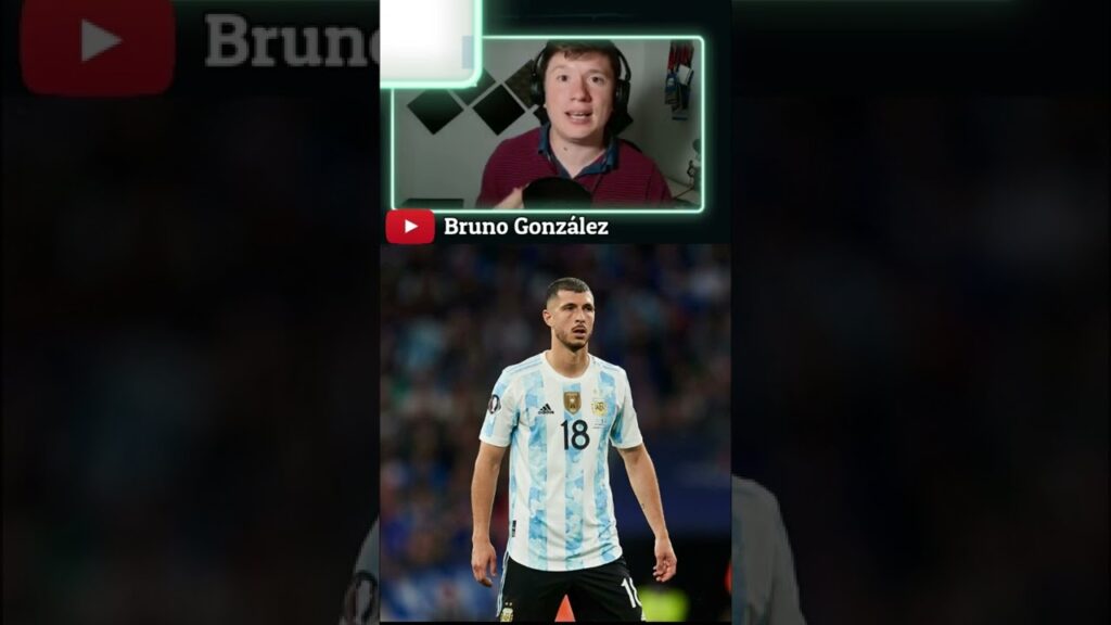 Guido Rodríguez, solvencia y orden | Selección Argentina #shorts