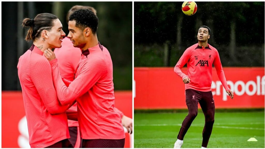 Cody Gakpo In Liverpool Training 🔥