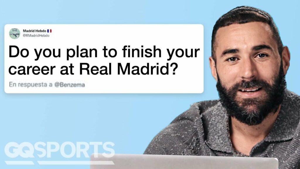 French Footballer Karim Benzema Replies to Fans on the Internet | Actually Me | GQ Sports