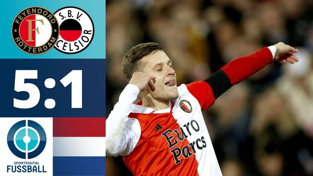 Szymanski und Kökcü schießen Feyenoord an die Spitze! | Feyenoord Rotterdam - Excelsior Rotterdam