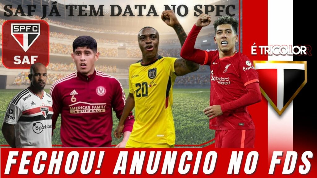 EMPRESARIO ANUNCIA REFORÇO! SAF JÁ TEM DATA! GALO E PATRICK! SÃO PAULO ANUNCIA ALAN FRANCO