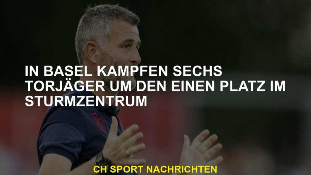 In Basel kämpfen sechs Stürmer um einen Platz im Storm Center