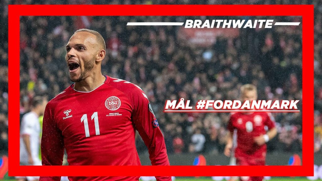 Braithwaites bedste mål for Danmark / Braithwaite top goals