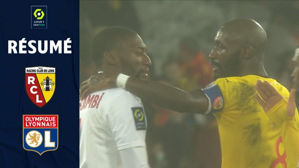 RC LENS - OLYMPIQUE LYONNAIS (1 - 1) - Résumé - (RCL - OL) / 2021-2022