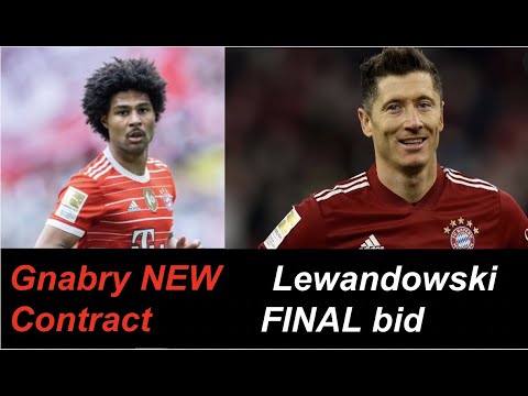 Official: Serge Gnabry Extends Contract! Bayern Transfer News