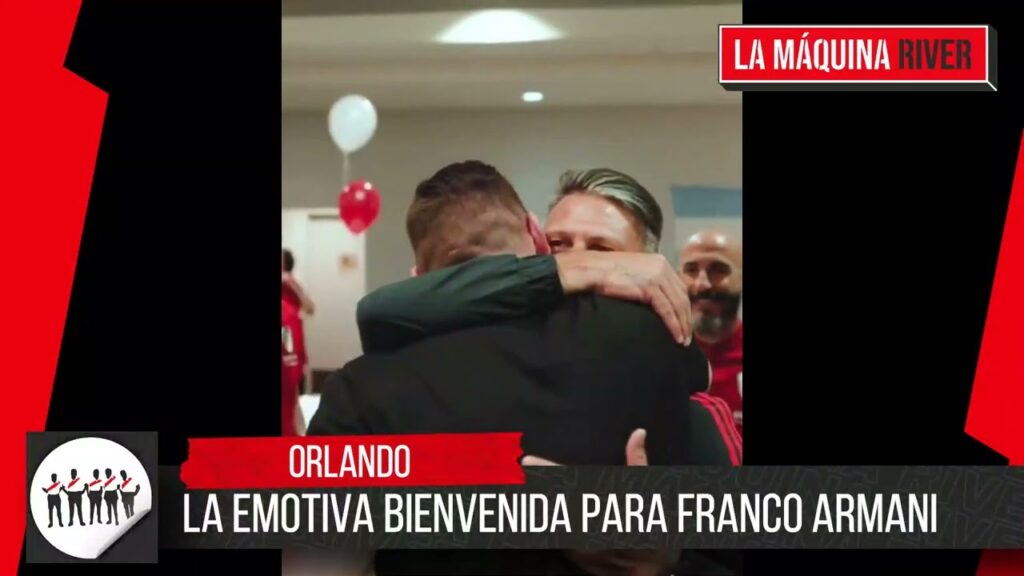 LA EMOTIVA BIENVENIDA PARA FRANCO ARMANI Y LA COPA DEL MUNDO