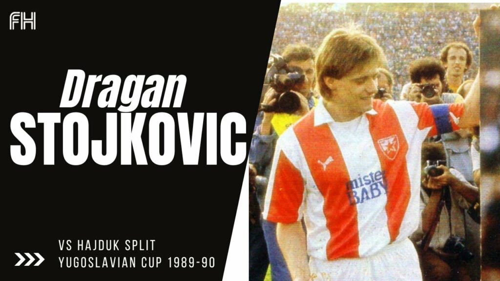 Dragan Stojkovic Piksi ● Skills ● Crvena Zvezda 1-0 Hajduk Split ● Yugoslavian Cup Final 1990