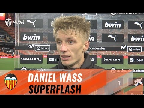 DANIEL WASS: "MESTALLA ES EL MEJOR ESTADIO DE EUROPA"