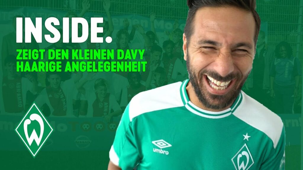 Warum lacht Claudio Pizarro über Davy Klaassen? WERDER.TV Inside vor 1. FC Nürnberg