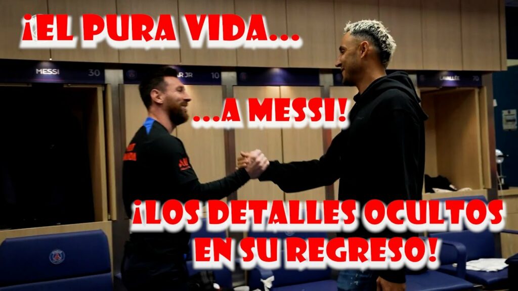 ¡ESTÁ DE VUELTA! Los detalles ocultos del regreso de Messi al PSG y el PURA VIDA de Keylor a Lionel ¡ESTÁ DE VUELTA! Los detalles ocultos del regreso de Messi al PSG y el PURA VIDA de Keylor a Lionel