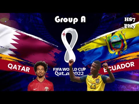 QATAR vs ECUADOR (WORLD CUP 2022) – Akram Afif The First Scorer in World Cup 2022 – FIFA23 │ PS 5