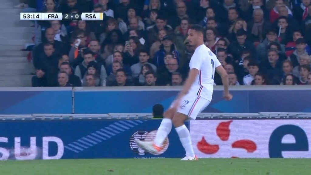 William Saliba France FULL Debut vs South Africa HD | Solid Performance.