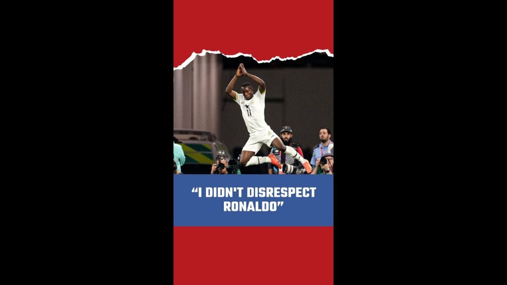 "I Didn't Disrespect Ronaldo." Says Osman Bukari