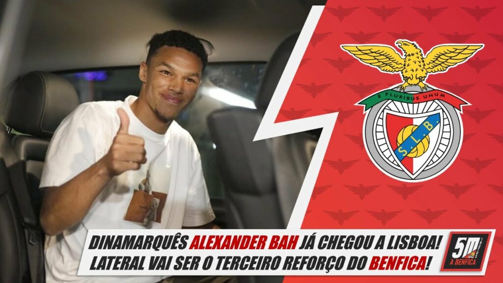 Benfica 2022-23 ● Alexander Bah já está em Lisboa para assinar pelo Benfica! Benfica 2022-23 ● Alexander Bah já está em Lisboa para assinar pelo Benfica!