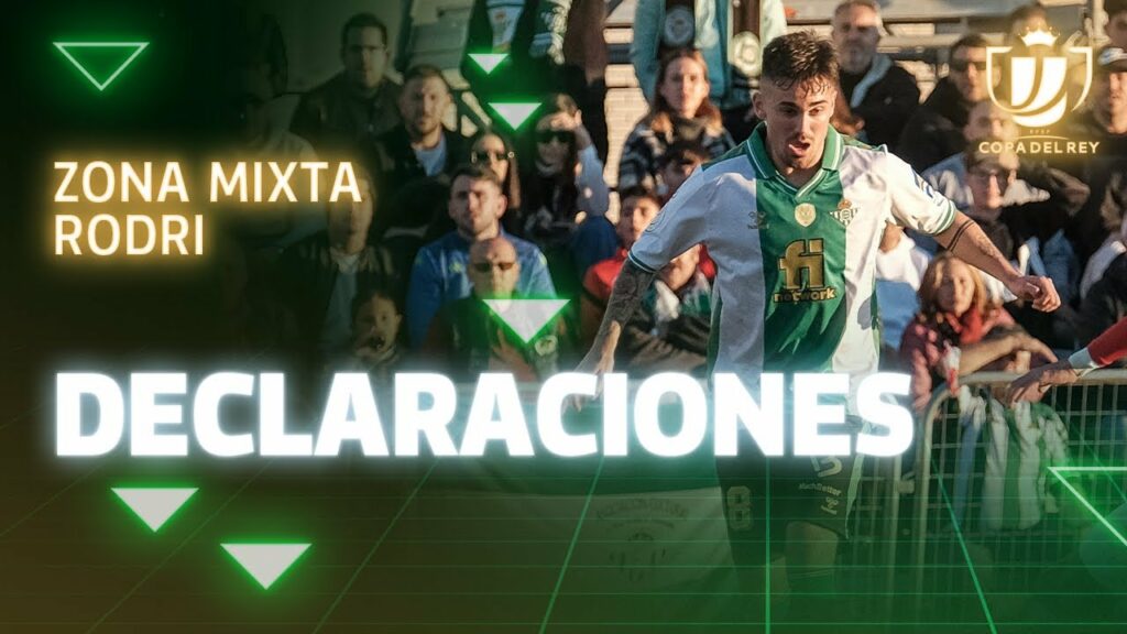 Zona mixta de Rodri tras el #CDIbizaRealBetis