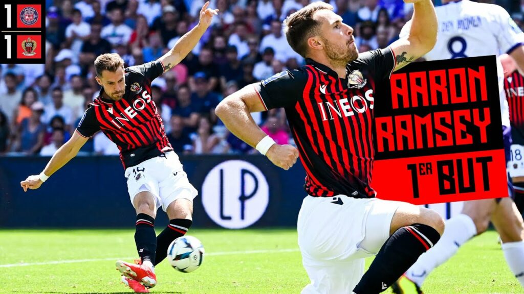 Le 1er but en Ligue 1 d'Aaron Ramsey