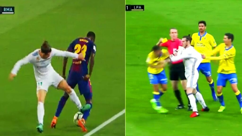 Gareth Bale Can't Control Himself!