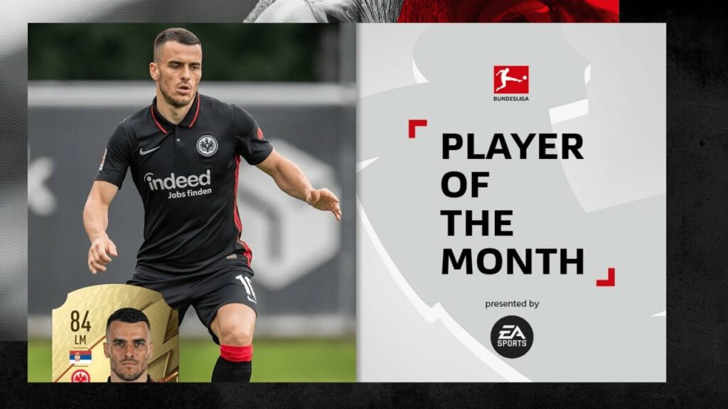 Abstimmen! Filip Kostic für "Player of the month" nominiert 🤖🦾 #Shorts