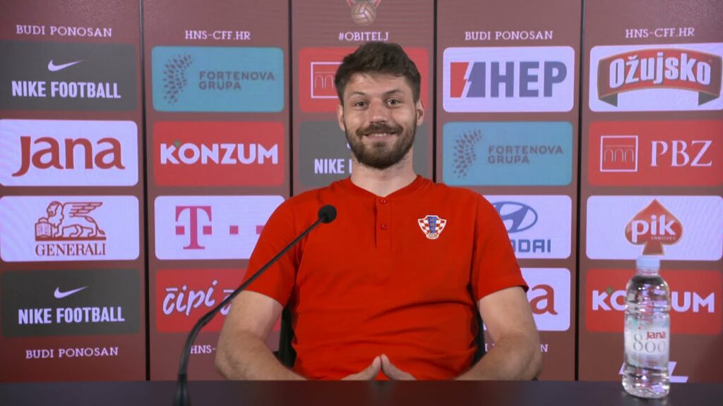 Bruno Petković - Croatia v Scotland - Pre-Match Press Conference - Euro 2020