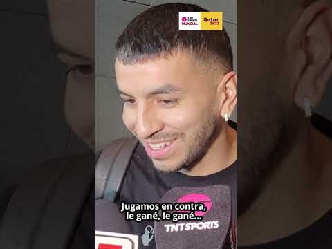 Ángel #Correa llegó a #Qatar para jugar el #Mundial y le tiró una chicana a Thiago #Almada