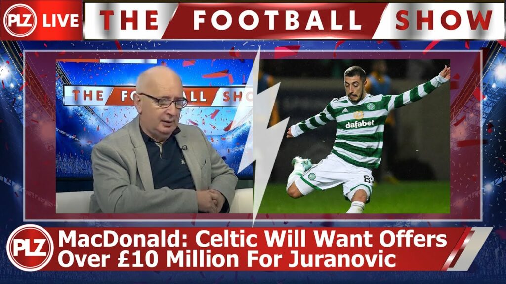 Hugh Macdonald believes Celtic will want MORE than £10 million for Josip Juranovic in January