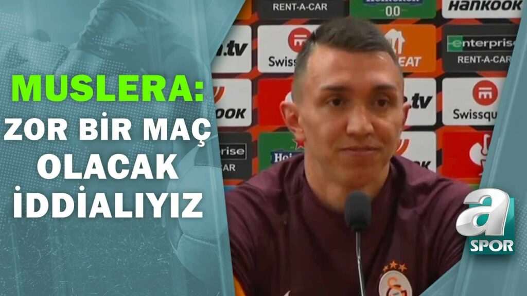 Fernando Muslera'dan Lazio - Galatasaray Maçı Öncesi Açıklamalar / A Spor / 08.12.2021