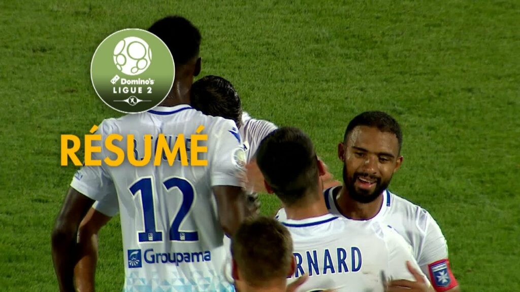 AJ Auxerre - Le Mans FC ( 2-0 ) - Résumé - (AJA - LEMANS) / 2019-20