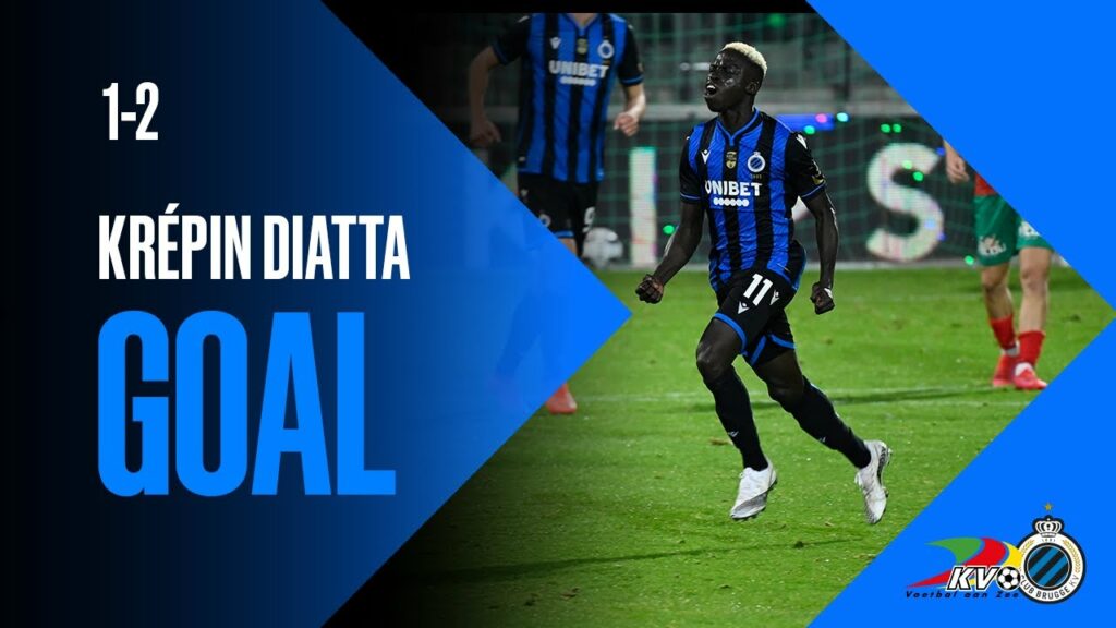 KV OOSTENDE - CLUB BRUGGE | 1-2 | goal Krépin Diatta | 2020-2021