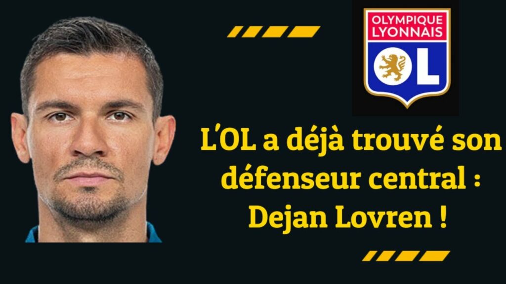 Dejan Lovren arrive en défense centrale!