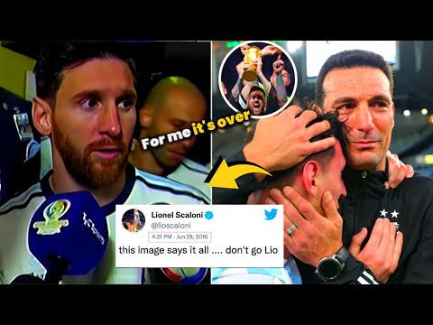 How Scaloni brought Messi out of retirement and became World Cup Champion