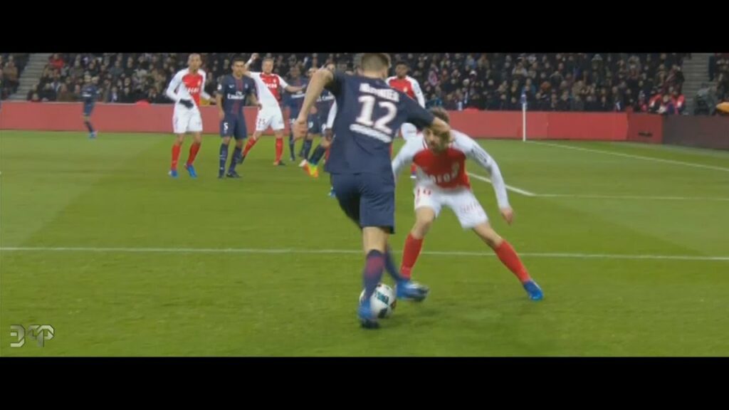 Thomas Meunier skills vs Monaco