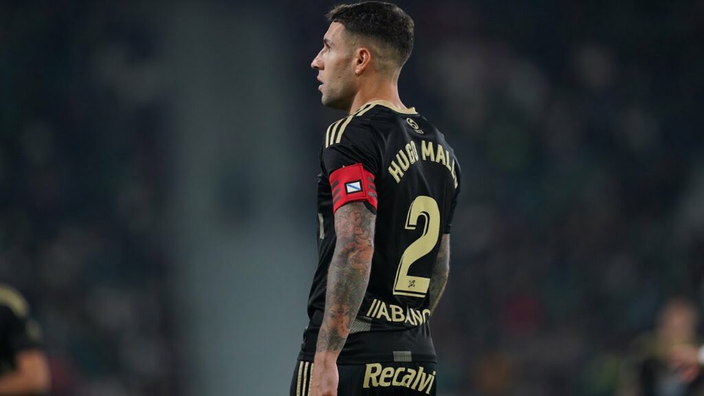 Hugo Mallo, Fran Beltrán y Joseph Aidoo tras el Elche CF - RC Celta (0-1)