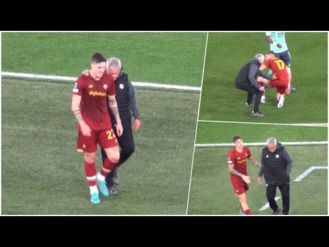 MOURINHO CAM, Roma-Leicester 1-0: l'abbraccio a Zaniolo e Zalewski, grinta e indicazioni a Veretout