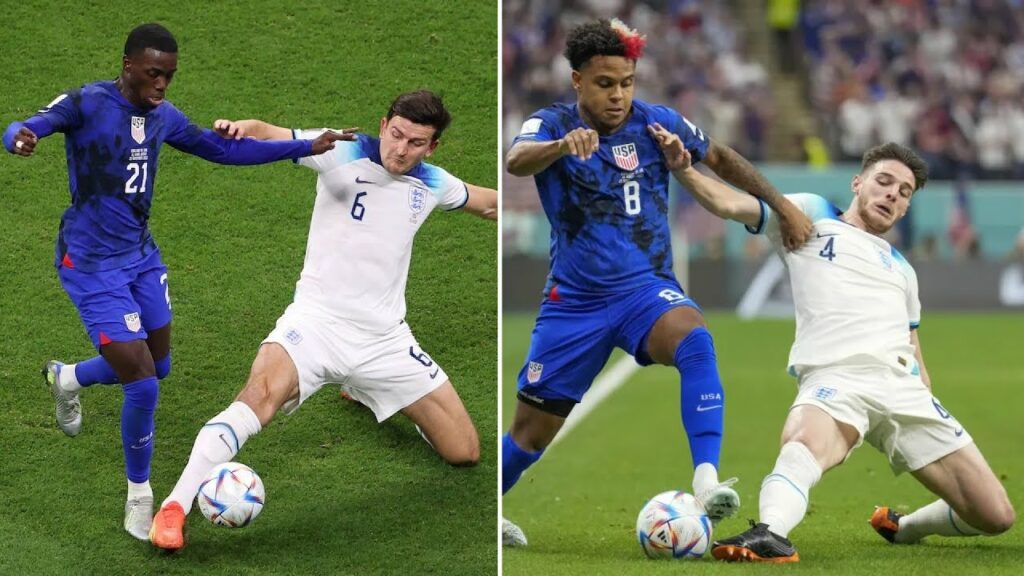 Harry Maguire & Declan Rice vs USA || World Cup 2022 || 26/11/2022