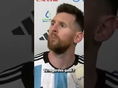 😡 Lionel Messi s'en prend à Wout Weghorst après Pays-Bas-Argentine !!