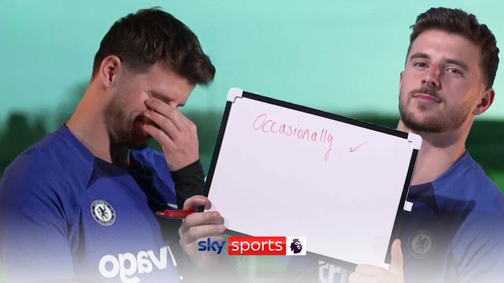 "I messed up..." Mason Mount RECREATES Spelling School 🤓📝