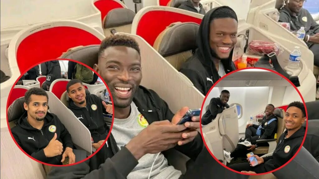 Nos lions sont en route pour le Qatar- Gana gueye- moustapha name et autres