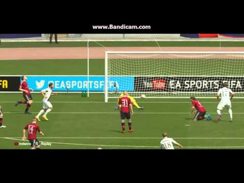 Ante Budimir (Crotone) scores on Fifa 16(On line season)