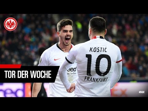 André Silva vollendet Traumspielzug per Kopf I Tor der Woche I FC Salzburg - Eintracht Frankfurt
