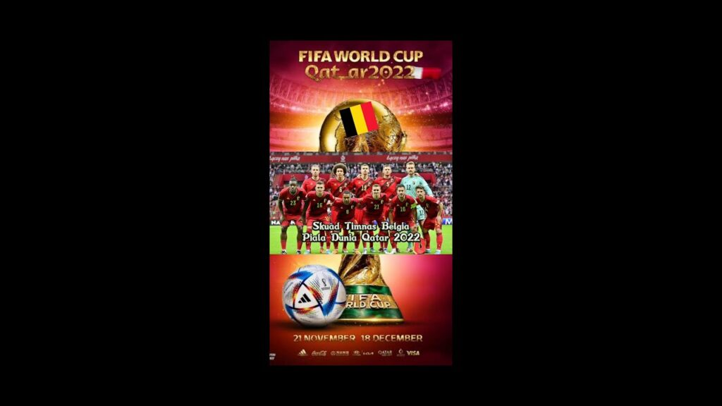 Skuad Timnas Belgia 🇧🇪 di Piala Dunia Qatar 2022 | #worldcup #qatar2022 #belgium #football #shorts